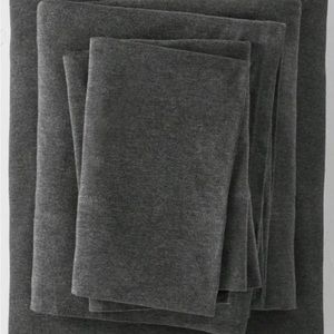 Casaluna Twin sheet set jersey gray - Bedding - Sheets